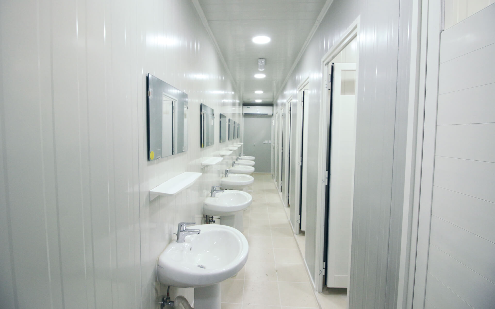 Container Toilet Units in Meydan, Dubai